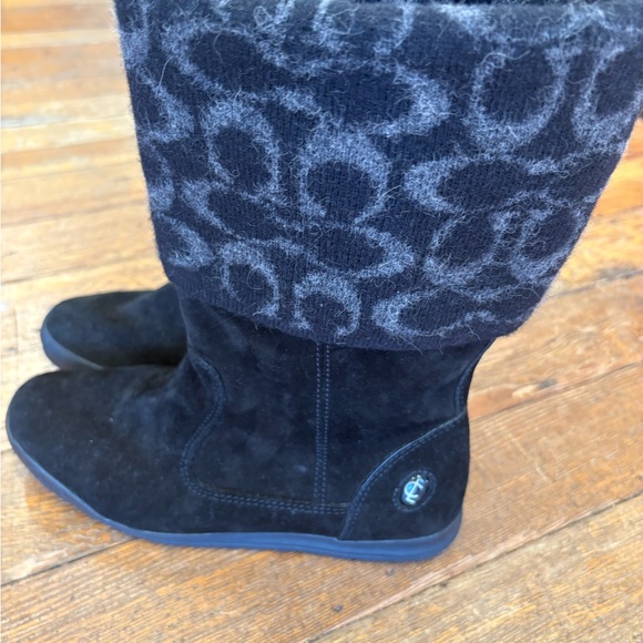 Coach | Shoes | Coach Blake Suede Womens Chelsea Boots  Stylish Black Coach suede boots